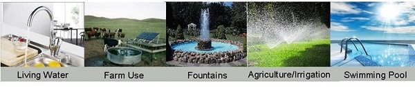 0,5 jardines de la bomba de agua del motor eléctrico de HP que riegan la bomba eléctrica de la transferencia del agua