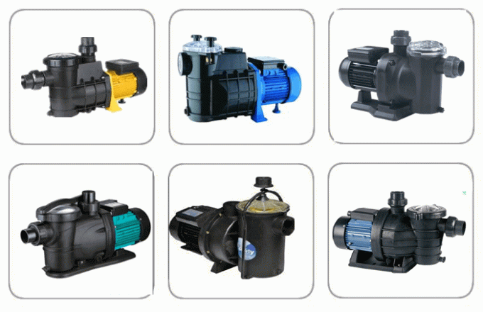 Motor eléctrico de aluminio 0.75KW MYT712-2 la monofásico para la bomba de la piscina