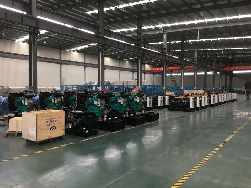 Fuan Zhongzhi Pump Co., Ltd. línea de producción del fabricante