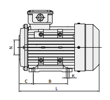 ZOZHI 5.5kw 6 polo 3 fase motor de eje hueco para la lavadora a presi&oacute;n de grado industrial 9