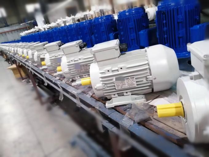 Motor de CA el&eacute;ctrico de una sola fase 2.2KW 3HP 380V 50HZ 2300 RPM Revestimiento de aluminio cerrado a prueba de explosi&oacute;n 110V Motor de bomba 5KW 19