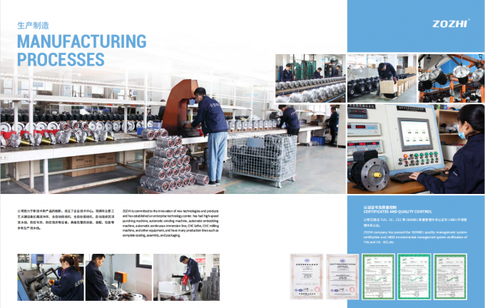 Motor de eje hueco de 7KW con AR Interpump para m&aacute;quinas de limpieza comerciales 14