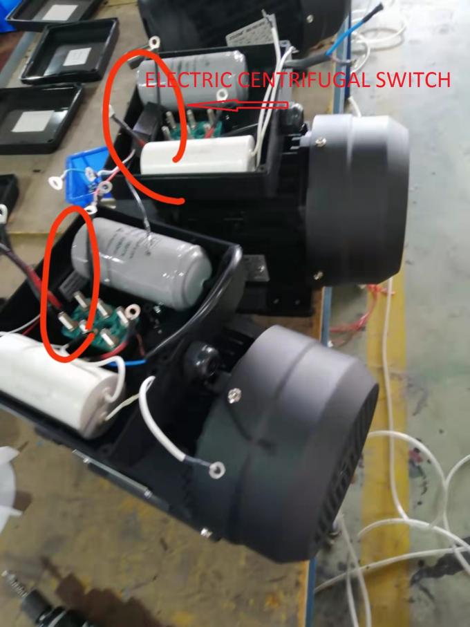 Motor de CA el&eacute;ctrico de una sola fase 2.2KW 3HP 380V 50HZ 2300 RPM Revestimiento de aluminio cerrado a prueba de explosi&oacute;n 110V Motor de bomba 5KW 8