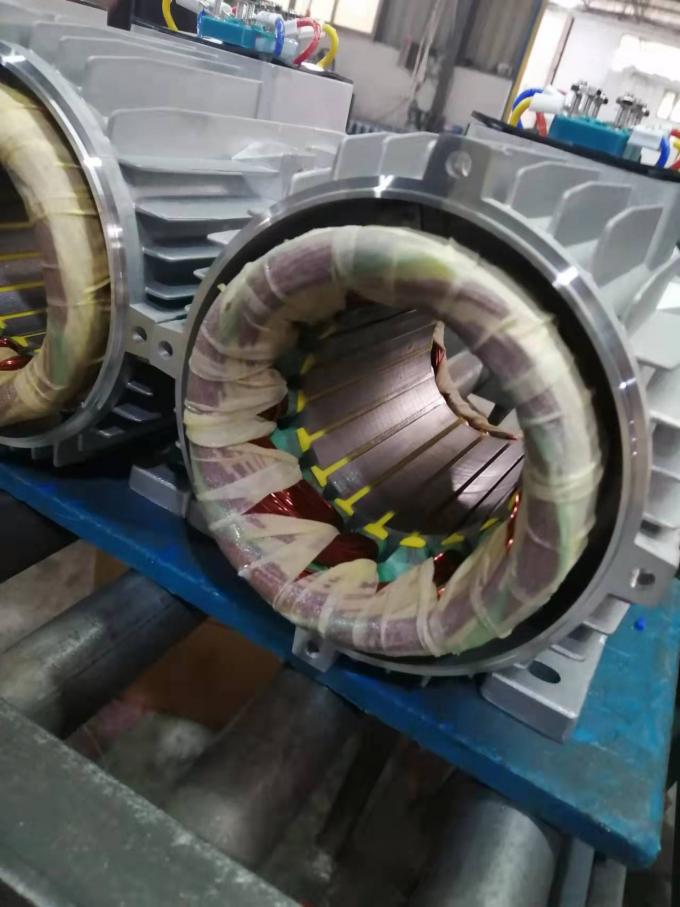 Motor de CA el&eacute;ctrico de una sola fase 2.2KW 3HP 380V 50HZ 2300 RPM Revestimiento de aluminio cerrado a prueba de explosi&oacute;n 110V Motor de bomba 5KW 7