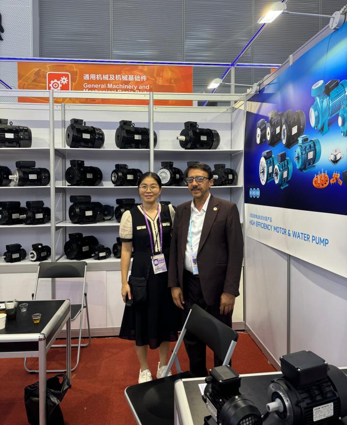 Carcasa de aluminio Motor as&iacute;ncrono de 3 fases 5.5KW 7.5HP 4 polos 380V 50HZ 1440 RPM Impermeable Cerrado 75/90mm Para la bomba Hawk 15