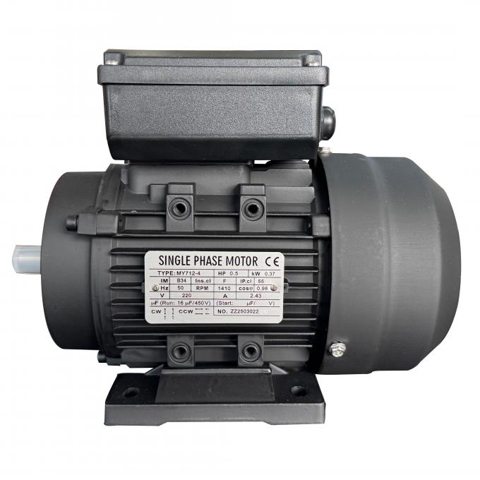 1410rpm Condensador monof&aacute;sico de arranque Motor el&eacute;ctrico as&iacute;ncrono 0.37KW 0.5HP 220V Voltagem AC 50Hz/60Hz Potencia nominal 0