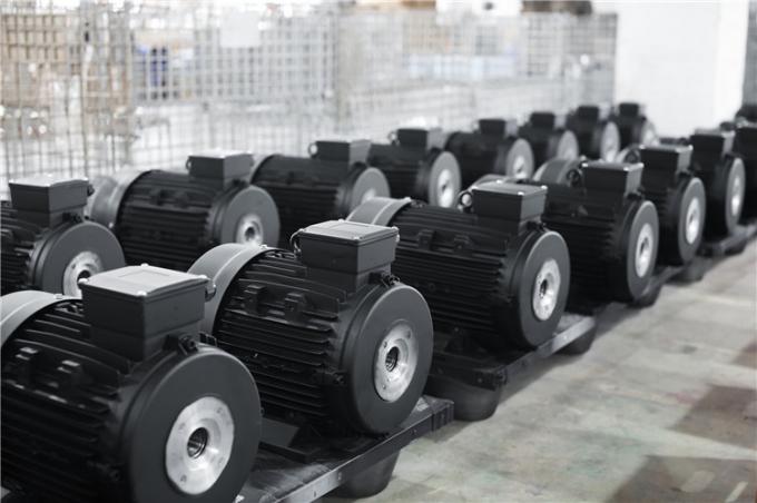 Motor eléctrico asíncrono de cuatro polos de 0.09kw 0.12Hp a prueba de agua de 50Hz 60Hz 380V 1500RPM trifásico cerrado 220V CA 7