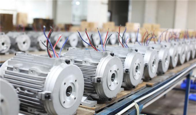 Motor eléctrico asíncrono de cuatro polos de 0.09kw 0.12Hp a prueba de agua de 50Hz 60Hz 380V 1500RPM trifásico cerrado 220V CA 9