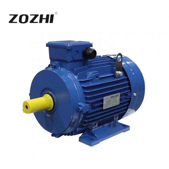 Motor de inducción eléctrico trifásico de 5.5KW 4HP Eje macho 380V CA Voltaje 50Hz Impermeable 5KW Potencia nominal para máquina de limpieza 2