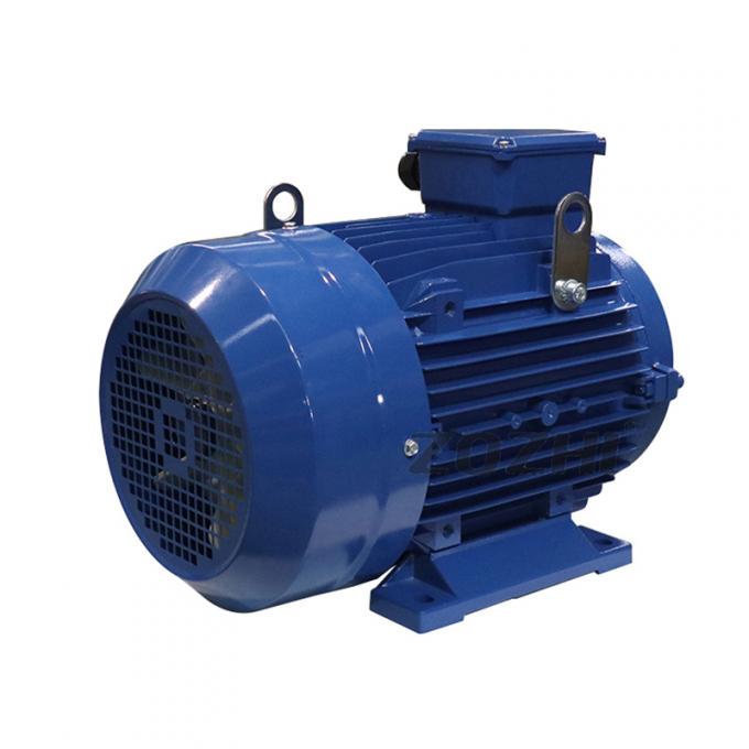 Motor de inducción eléctrico trifásico de 5.5KW 4HP Eje macho 380V CA Voltaje 50Hz Impermeable 5KW Potencia nominal para máquina de limpieza 1