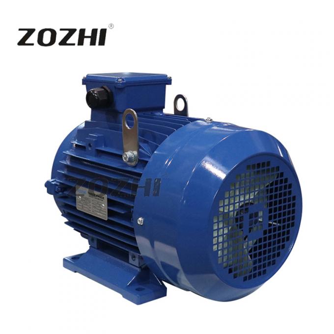 Motor de inducción eléctrico trifásico de 5.5KW 4HP Eje macho 380V CA Voltaje 50Hz Impermeable 5KW Potencia nominal para máquina de limpieza 3