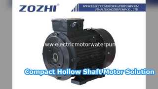 Motor compacto de eje hueco para lavadoras de alta presión