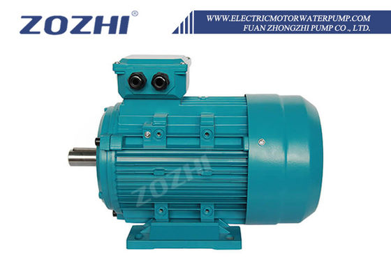 Motor de inducción trifásico de alta calidad y alta eficiencia ZOZHI 0.75KW 220V 1400RPM a prueba de agua IE2 para ventilador doméstico