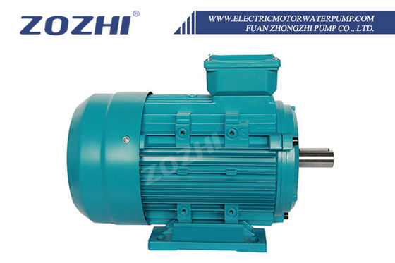 ZOZHI Motor eléctrico asíncrono de alta eficiencia de tres fases impermeable IE2 IP55 1.1KW 1.5Hp 50Hz para bomba pequeña