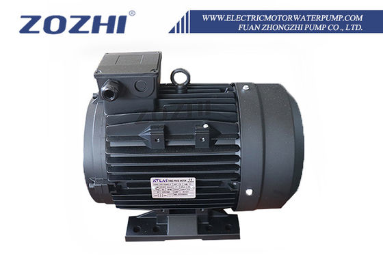 Motor de CA de eje hueco de 2,2 KW y 3 HP trifásico de 380 V y 50 Hz, 1500 RPM, con montaje en pie impermeable, accionamiento eléctrico HS100L1-4