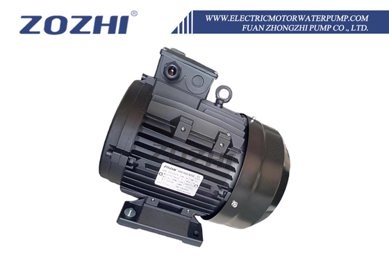 Motor de eje hueco para limpiadores a presión y plantas de lavado 4KW 5.5HP B3 87/61 Eje hueco 24mm Protección IP55 1400rpm Tres fases 380V Para interpump