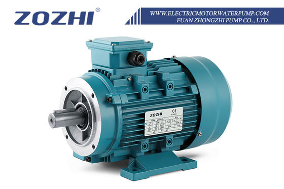 Motor AC asíncrono trifásico de 2HP 1.5KW, carcasa de aluminio, 380V, velocidad nominal 3000RPM, cerrado e impermeable