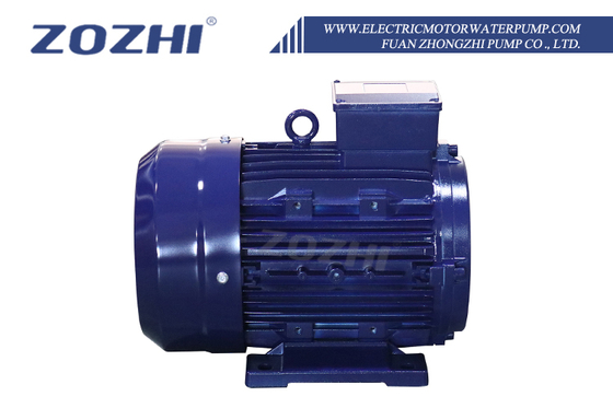 Motores de inducción eléctricos de CA IE2 de 15 HP 11 KW con eje hueco de 24 mm 1000 rpm trifásicos 50 Hz de frecuencia 380 V 415 V CA aluminio 60 Hz
