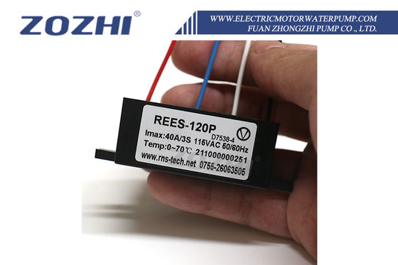 Accesorio de motor con interruptor centrífugo electrónico de 115V 40A/3s para funcionamiento de 0-70℃