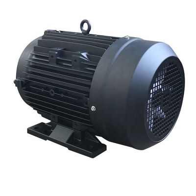 Cast Iron Housing 3 Phase Induction Motor Flange Mounted 4 Pole Durable Electric Motor Ideal for Manufacturing Processes