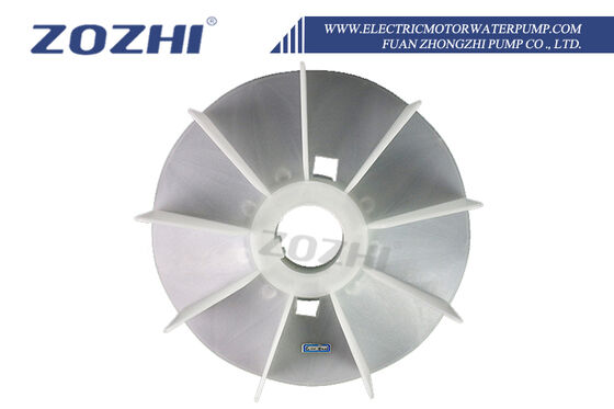 Y2-280-4/6/8 68×395mm 9 cuchillas de polipropileno ventilador de enfriamiento Cuchilla para motor de corriente alterna de 280 marcos